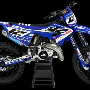 Yamaha YZ125 Sticker kit - Yamaha YZ250 Sticker kit - yz125 2022 decals  -yz 125 graphics kit - yz250 stickers - yz250 graphics