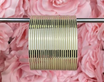 Cream Shiny Bangles - Indian Jewellery