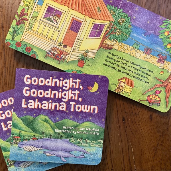 Goodnight, Goodnight, Lahaina Town - Maui Board Book