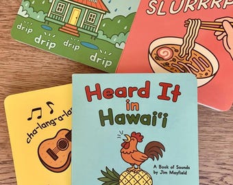 Heard It in Hawaii: A Book of Sounds (Board Book)