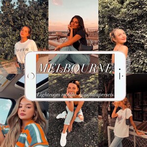 MELBOURNE PRESET, Mobile Lightroom Preset, Instagram Preset, Summer Preset, Lightroom Mobile Preset, Blogger Preset