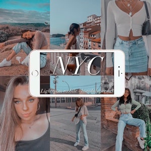 NYC PRESET, Mobile Lightroom Preset, Instagram Preset, Summer Preset, Lightroom Mobile Preset