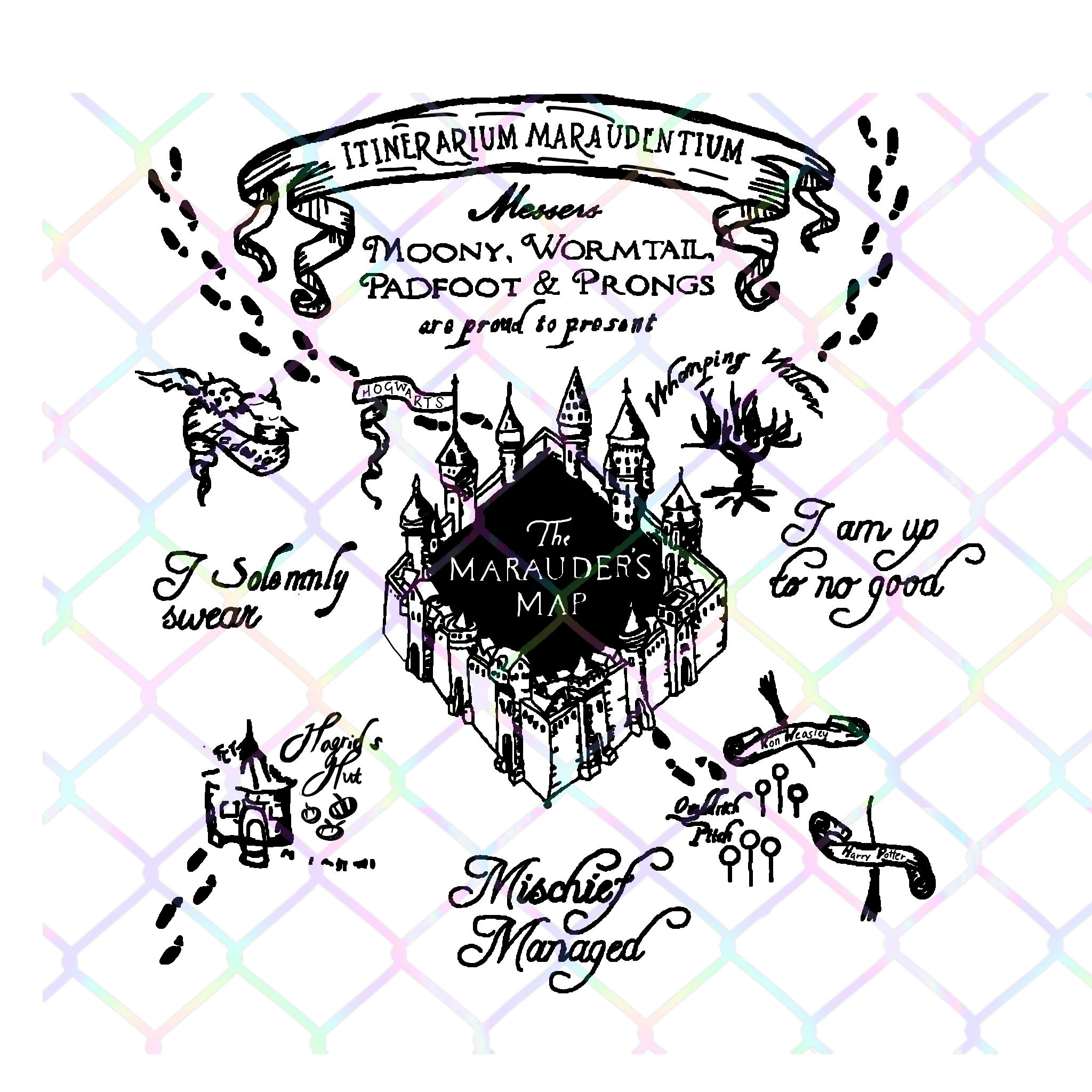 Marauders map live wallpaper