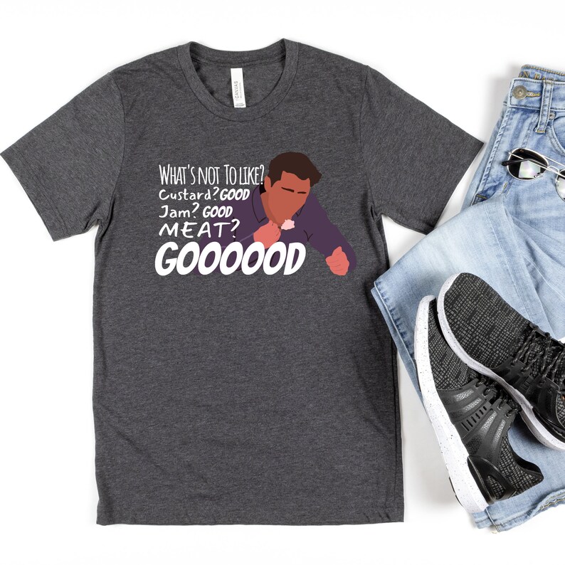 Joey Eats Rachel's Trifle FRIENDS Tshirt Funny Joey Tribiani Quote