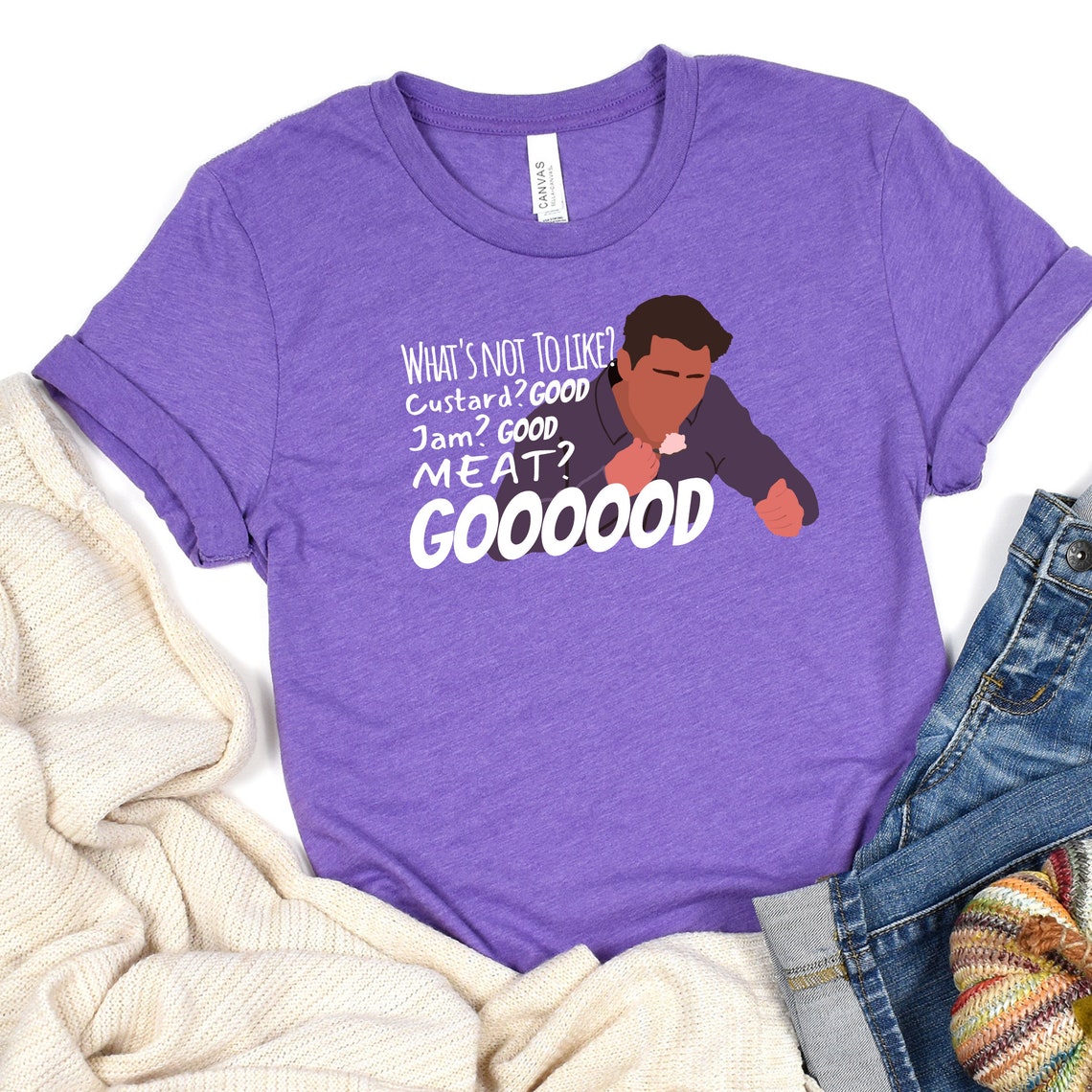Joey Eats Rachel's Trifle FRIENDS Tshirt Funny Joey Tribiani Quote