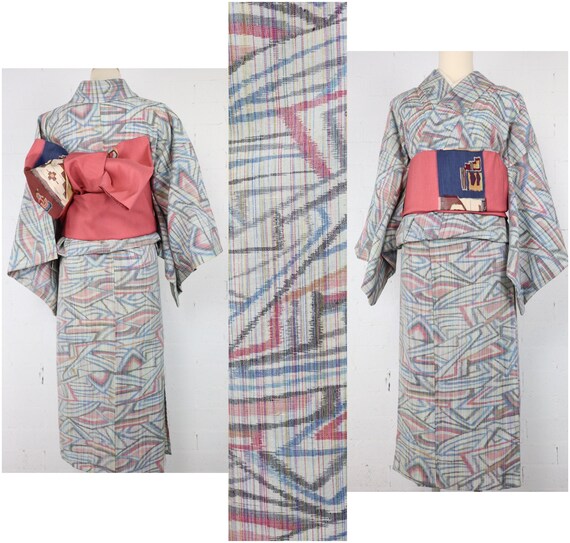 Vintage Modern Design Casual Kimono | Wool | Japa… - image 1