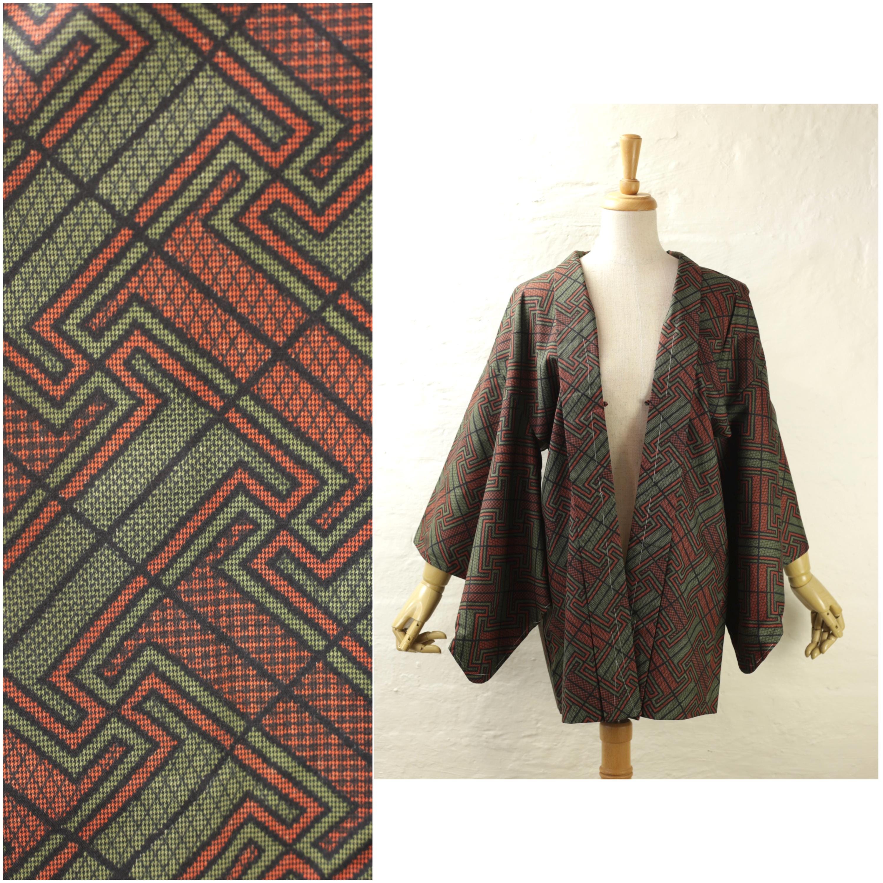 Green haori - Etsy 日本