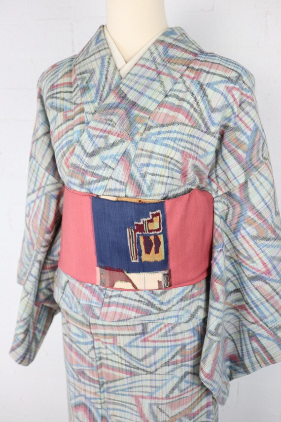 Vintage Modern Design Casual Kimono | Wool | Japa… - image 3