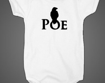 Edgar Allan Poe Inspired Baby Onesies