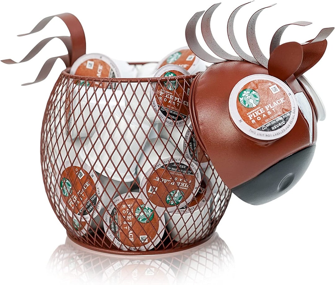 Coffee Kcup Holder HORSE Design Storage Basket Gifts for Animal Lovers