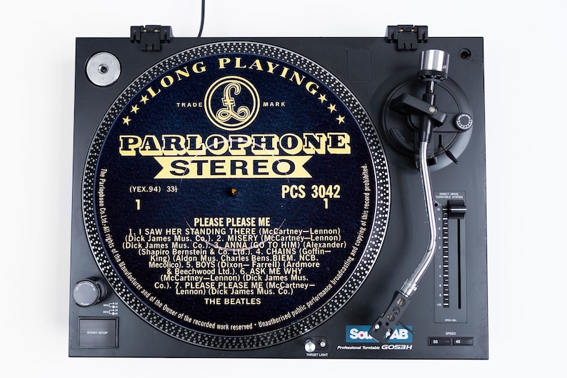 The Beatles 12 Felt Record Turntable Slipmat 1960's Etsy