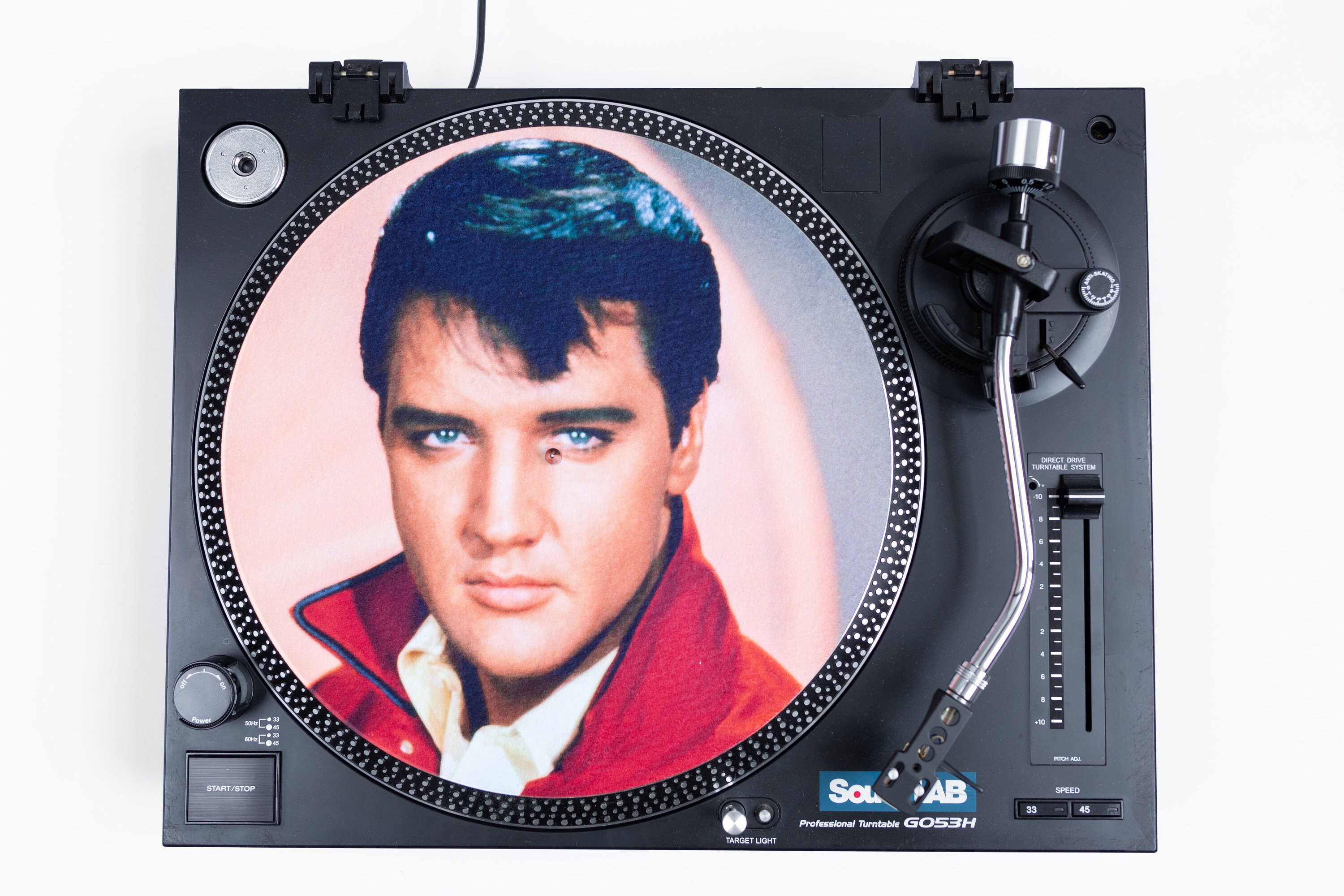 Elvis Presley 12 Felt Record Turntable Slipmat Rock N Etsy UK