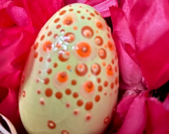 Hand painted egg