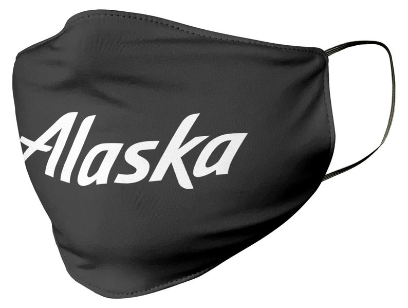 Alaska Airlines Face Mask Etsy