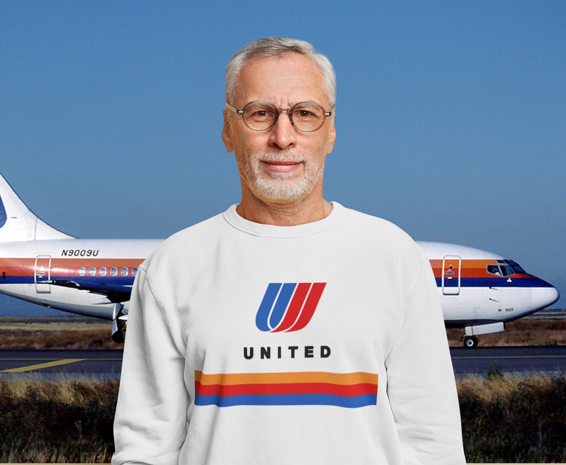 Vintage United Airlines - Etsy