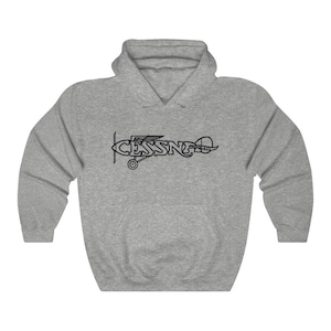 Vintage Cessna Aircraft Logo Unisex Hoodie