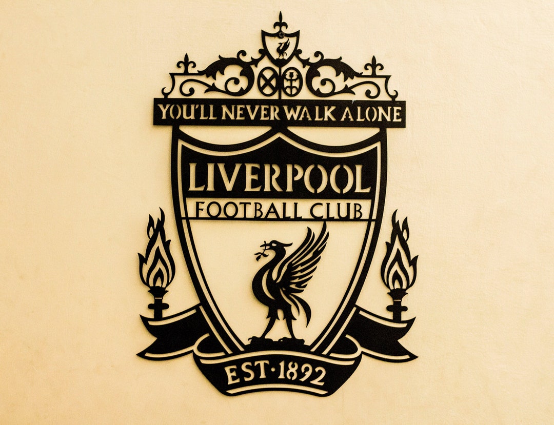 Liverpool FC You'll Never Walk Alone Metal Wall Art Sign Etsy UK