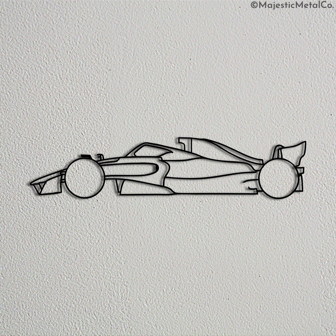 Formula One Metal Wall Art F1 Metal Art Car Metal Art Etsy