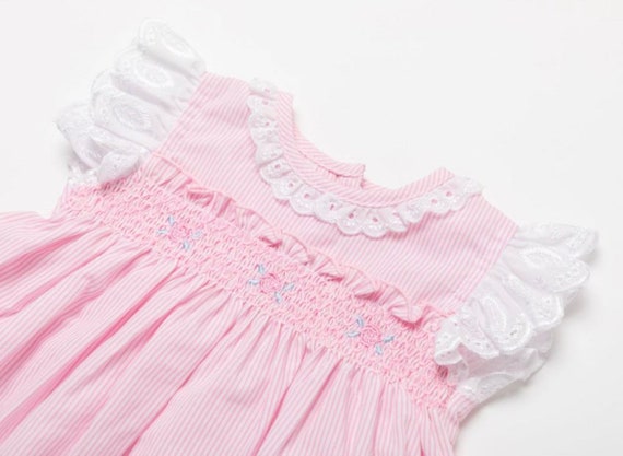 Baby Girls Romany Spanish Pink 3 Piece Jam Pants Set Age 12 Months
