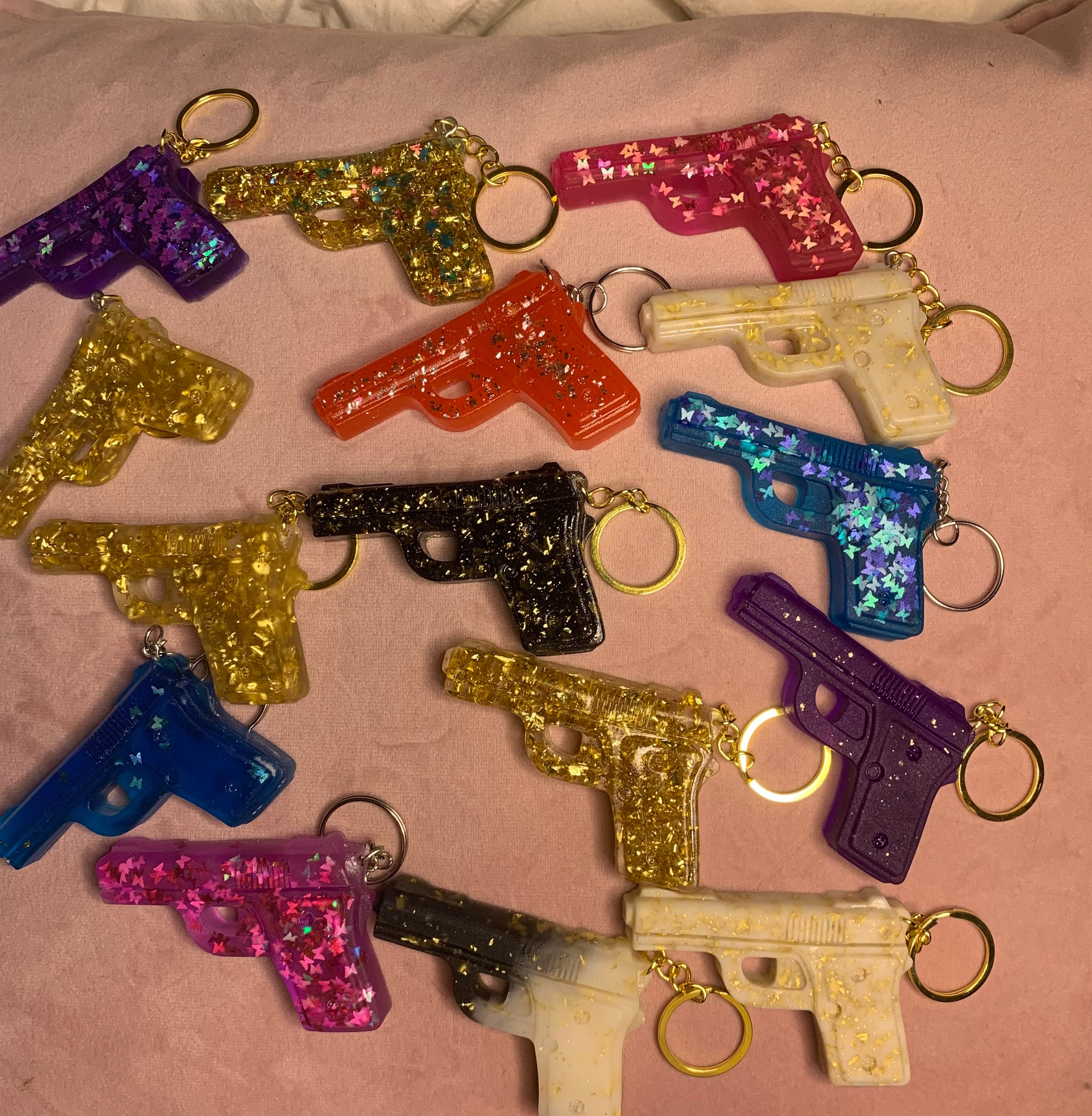 GUN KEYRING Etsy