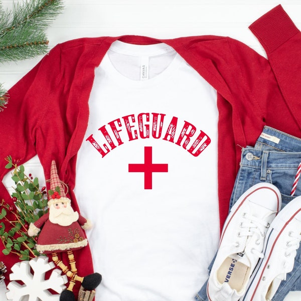 Lifeguard T-Shirt,Certified Lifeguard Tshirt,Red Cross Lifeguard Shirt,Gift for Lifeguard Shirt,Lifeguard Shirt,Medical Shirt,Lifeguard Gift