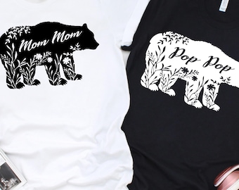 Mom and Dad bear shirt, Family Bear Shirts, Bear Family Shirts ,Family Bear Matching Shirt, Mama Bear Shirt,Papa Bear Shirts,Baby Bear Shirt