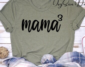 mama dada Shirts, Mama shirt, Mama 3 Shirt, Gift for Mama 2, Mama 3, Mama 4, Grandma Shirts, For Mothers tahirt ,mom life shirt,