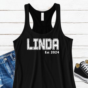 Custom Tank Top - Women&#39;s tank top - Personalized Tank Top - Workout Tank Top - Personalized Gift, Unisex Tank top, thank top shirt