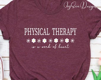 Personalized Physical Therapy Shirt: Custom PT Gift