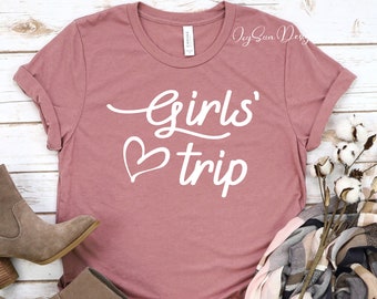 Girls Trip Gift Shirt, Girls Weekend t-shirt, Girls Trip Shirts, Matching Girls Shirt, Girl's Trip Vacation T-Shirt, Gift for her vocation