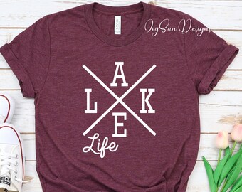 Lake Life Shirt, Summer lake trip tshirt, lake vacation Tee, Lake Shirt, Family Lake trip shirt, Lake gift tshirt, Lake Life tee