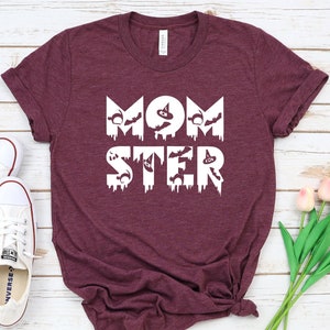 Momster Shirt, Momster gift Halloween shirt,Halloween Mom Shirt, Halloween Shirt - Cute Halloween Mom shirt, Fall Shirt Mom Halloween Shirts
