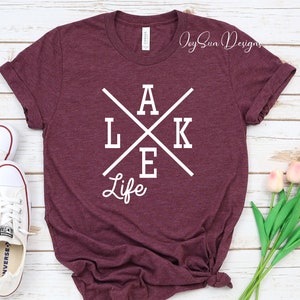 Lake Life Shirt, Summer Tee, Vacation Tee, Lake Shirt, Gift For Her, Funny Lake Shirt, Lake Shirts, Lake Shirt, Lake Life Shirt