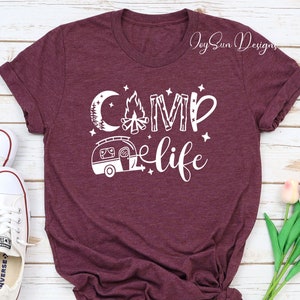 Summer Camp Life Shirt, Camp Life TShirt, Camping Life Shirts, Camper Shirt, trip shirt, Camp Group Shirt, Camp Life Tees, Camping T-Shirt