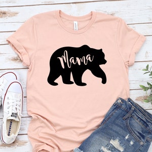 Mama Bear Shirt, Mom Shirts, Momlife Shirt, Shirts for Moms, Mothers Day Gift, Mama Tee, Mama Bear T-shirt, Mama Bear Tee, Mama shirt