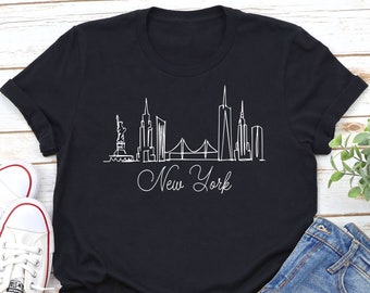 New York Shirt, New York City Shirt, New York T-shirt, East Coast Shirt, New Yorker Tee, New York Lover Gift, nyc gifts, nyc shirt for women