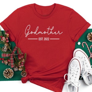 Godmother T-Shirt, Godmother Shirt, Shirt Gift for Godmother, Christmas Gift for Godmother, Godmother Gift, Mothers Day Gift For Godmother