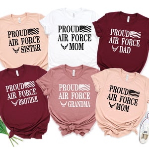 Air Force Shirt, Proud Air Force Mom, Air Force Dad, Army Matching Shirts, Mom Gift shirt, Air Force Mama, Navy Dad, US Air Force Family