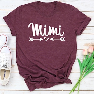 Mimi Shirt, Mimi Gift, Grandma Shirt, Mothers Day, Mimi-life Shirt, Pregnancy Announcement Grandparents, New Mimi Shirt, Grandma Tee