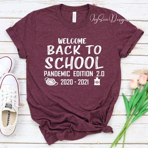 Back To School Pandemic T-shirt Unisex Best Lovely Gift T-shirt