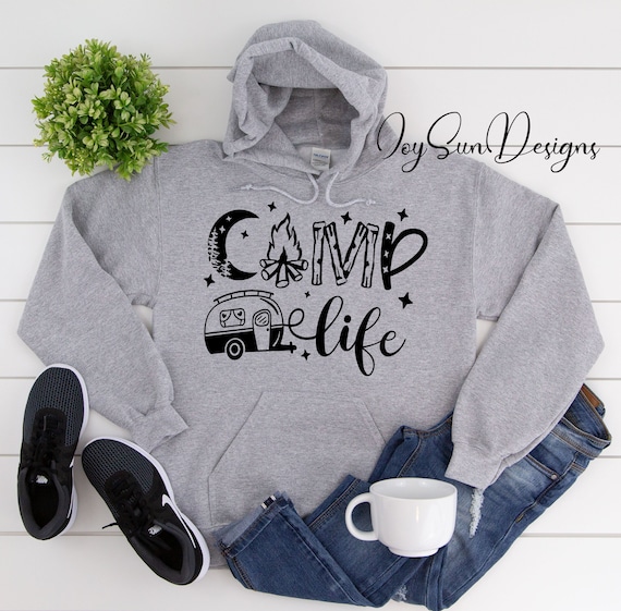 Camping Life Hoodie, RV Camper Sweatshirt Camping Life Sweatshirt, RV Camper Trip, Camping Hoodie, Camping sweatshirt, RV Swearshirt Hoodie