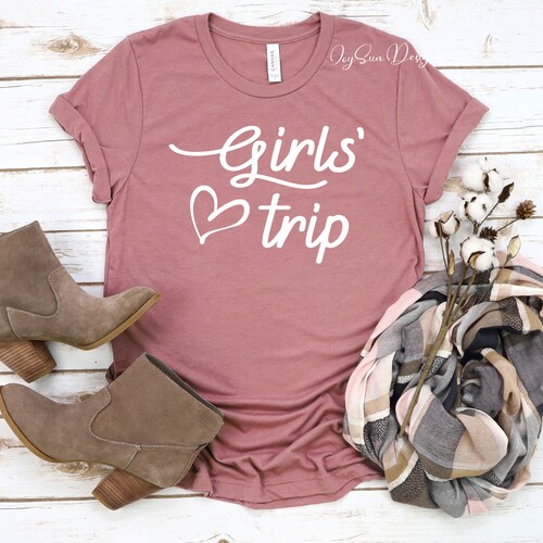 Girls Trip Gift Shirt, Girls Weekend t-shirt, Girls Trip Shirts, Matching Girls Shirt, Girl's Trip Vacation T-Shirt, Gift for her vocation