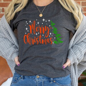 Merry Christmas Shirt - Merry Christmas T-shirt, Christmas Family Shirts, Christmas Trees Shirts, Holiday Shirt, Christmas Gift Shirt