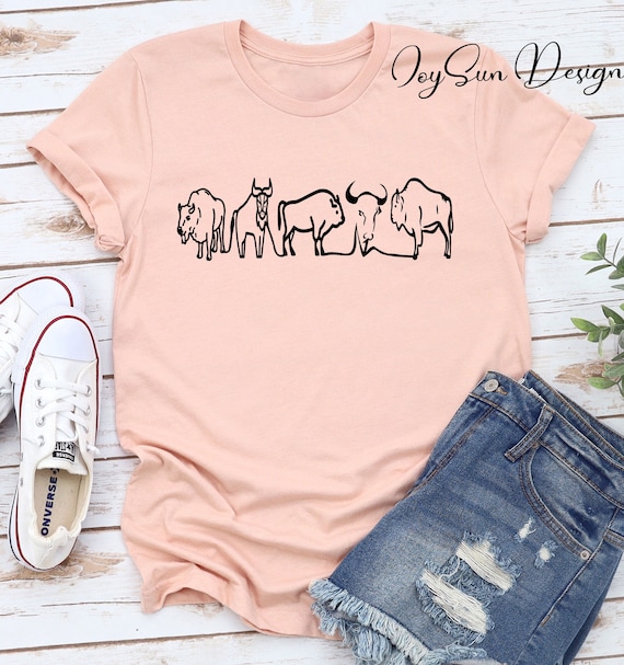 Buffalo Shirts, Bison Shirt,  Buffalo T-Shirts, Buffalo city  shirt, Nature Lover Shirt, Country Shirt, Animal Lover Tee, Bison Lover Gift