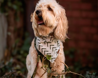 Modern mudcloth bandana