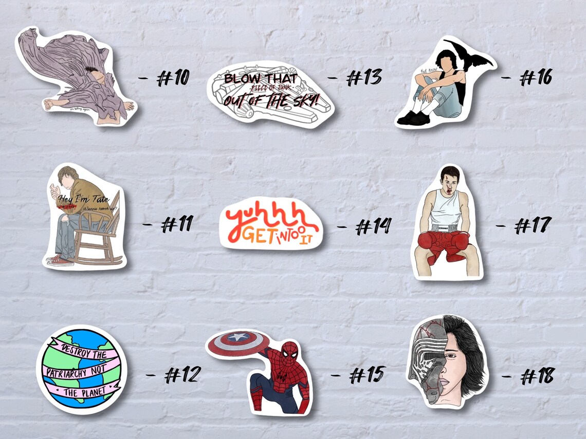 Custom Sticker Packs Create Your Own Sticker Pack for 10 Etsy