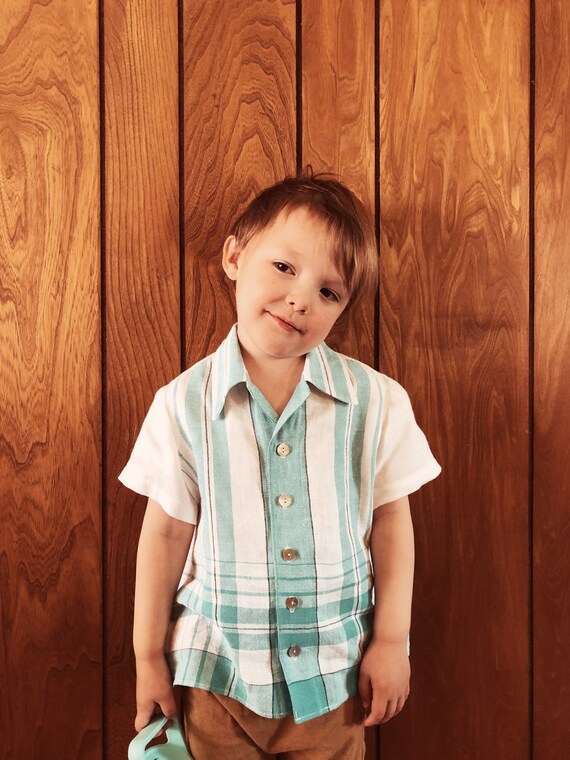 plaid camp shirt