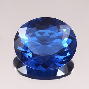 AAA++ Flawless Ceylon Royal Blue Sapphire Loose Oval Cut Gemstone Excellent Quality For Making Sapphire Ring Jewelry Gemstone Cut