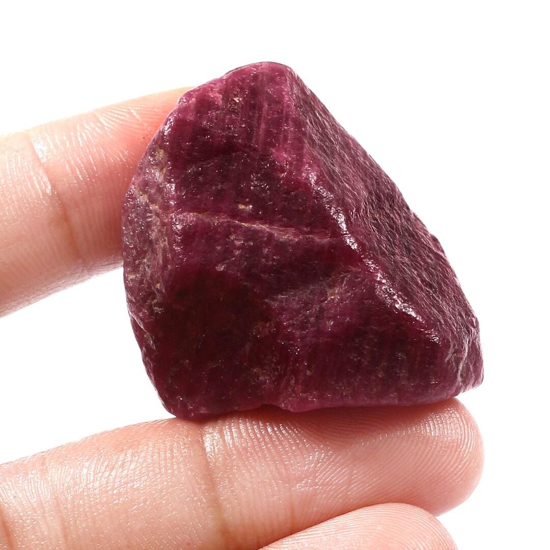 Red Ruby Picture 283 Ct Natural Red Ruby Rough, Unheated Gemstone, Collector's Mineral ...