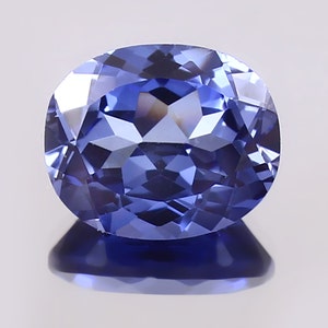 September Birthstone Sapphire 6.00Ct AAA Flawless Ceylon Blue Sapphire Loose Oval Cut Gemstone Excellent Quality For Making Jewelry Gemstone